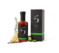Chilli No.5 | Mexican Fury, Sauce Piquante TEX-MEX, Mélange Exclusif de Cinq Piments, Superaliments Sains, Végan, Sans Gluten, Sans Colorants ni Arômes Artificiels, Bouteille de 200 ml