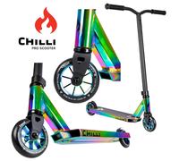 Chilli Pro Base Rocky Stunt-Scooter Arc en Ciel Hauteur = 82cm Neochrome