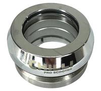 Chilli Pro Stunt Trottinette I BMX I également pour Reaper IHC Spider I Jeu de direction Full Intégrated 1-1/8" I Trottinette Pédale I Casque I Roulement à billes Tall Chrome