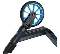 Chilli Pro Wave Track S Trottinette cascade pour parc et piste pompée avec roues de 150 mm de hauteur pour débutants, hauteur : 71 cm, noir/bleu