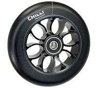 Chilli Scooter Wheel Reaper Series CEW0016 Roue de trottinette 110 mm de couleur noire en aluminium Dureté des roulettes : 90 A