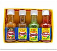 Chillibugs El Yucateco Fiery Habanero Coffret cadeau de mini sauces piquantes