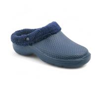 CHILLIFE Sabots d'hiver pour homme - Travail, cuisine et jardin - EVA avec doublure chaude, légers, fabriqués au Portugal, bleu marine, 42 EU