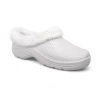 CHILLIFE Sabots d'hiver pour travail, cuisine et jardin - EVA avec doublure chaude, antidérapante et légère, fabriqués au Portugal, blanc, 39 EU