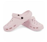 CHILLIFE Sabots Sanitaires pour Femme, Chaussures de Travail, Hôpital, Jardin, Cuisine, Plage, Légers, EVA, Fabriqué au Portugal, rose clair, 36 EU