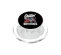 Chillin avec Mes sorcières Halloween PopSockets PopGrip pour MagSafe