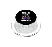 Chillin avec Mes sorcières Halloween PopSockets PopGrip pour MagSafe