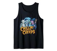 Chillin 'avec mon costume d'Halloween Creeps Débardeur