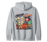 Chillin 'avec mon costume d'Halloween Creeps Sweat à Capuche