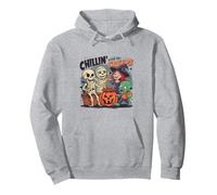 Chillin 'avec mon costume d'Halloween Creeps Sweat à Capuche