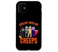 Chillin avec Mon Creepy Halloween Monstre Cadeaux Coque pour iPhone 11