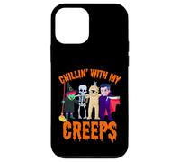 Chillin avec Mon Creepy Halloween Monstre Cadeaux Coque pour iPhone 12 Mini