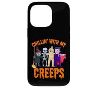 Chillin avec Mon Creepy Halloween Monstre Cadeaux Coque pour iPhone 13 Pro