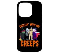 Chillin avec Mon Creepy Halloween Monstre Cadeaux Coque pour iPhone 14 Pro