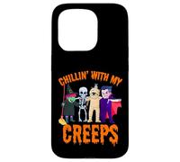 Chillin avec Mon Creepy Halloween Monstre Cadeaux Coque pour iPhone 15 Pro