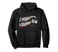 Chillin, comme un méchant, Grim Reaper Halloween Sweat à Capuche