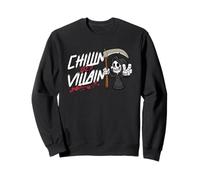 Chillin, comme un méchant, Grim Reaper Halloween Sweatshirt