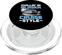 Chillin' in Alaska - Croisière en Alaska PopSockets PopGrip pour MagSafe