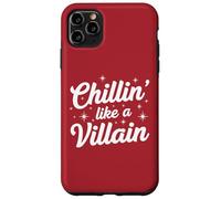 Chillin Like A Villain Saying Cool Fall Halloween Mauvais Witch Coque pour iPhone 11 Pro Max