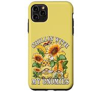 Chillin with My Gnomies and Spring Sunflower GNOME for Mom Coque pour iPhone 11 Pro Max