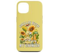Chillin with My Gnomies and Spring Sunflower GNOME for Mom Coque pour iPhone 13