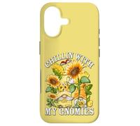 Chillin with My Gnomies and Spring Sunflower GNOME for Mom Coque pour iPhone 17