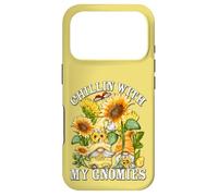 Chillin with My Gnomies and Spring Sunflower GNOME for Mom Coque pour iPhone 17 Pro