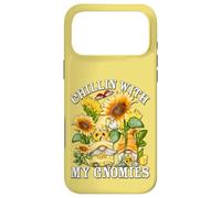 Chillin with My Gnomies and Spring Sunflower GNOME for Mom Coque pour iPhone 17 Pro Max