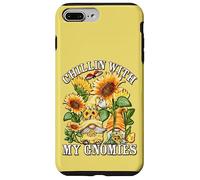 Chillin with My Gnomies and Spring Sunflower GNOME for Mom Coque pour iPhone 7 Plus/8 Plus