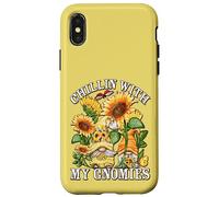 Chillin with My Gnomies and Spring Sunflower GNOME for Mom Coque pour iPhone X/XS