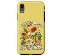 Chillin with My Gnomies and Spring Sunflower GNOME for Mom Coque pour iPhone XR