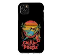 Chillin' with My Peeps Perruche Amusante dans Un hamac Coque pour iPhone 11 Pro Max