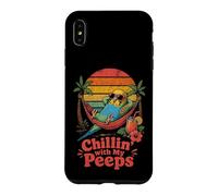 Chillin' with My Peeps Perruche Amusante dans Un hamac Coque pour iPhone XS Max