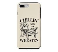 Chillin' with My Wheaten Chaise Longue d'été pour Chien Coque pour iPhone 7 Plus/8 Plus
