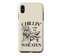 Chillin' with My Wheaten Chaise Longue d'été pour Chien Coque pour iPhone XS Max
