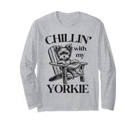Chillin' with My Yorkie Summer Lounge Chair Manche Longue