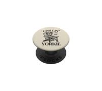 Chillin' with My Yorkie Summer Lounge Chair PopSockets PopGrip Adhésif