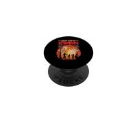 Chillin with My Zombies : Une Astuce ou Une gâterie Amusante pour Halloween PopSockets PopGrip Adhésif