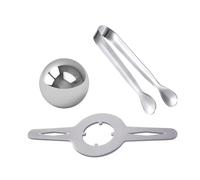 Chilling Espresso Ice Ball, Espresso Coffee Cooling Ball, Stainless Steel Espresso Cooler Ball, Lock in More Flavor with Freeze Espresso Cooler Ball, Perfect for Whiskey, Juice, and White Wine