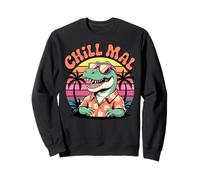 Chillmal Dinosaurs Wild Animal Tyrannosaurus T Rex Dinosaur Sweatshirt