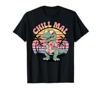 Chillmal Dinosaurs Wild Animal Tyrannosaurus T Rex Dinosaur T-Shirt