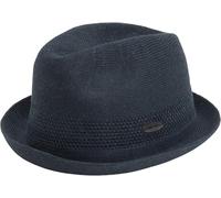 Chapeau en Tissu Yalea Player by Chillouts bleu foncé S/M (55-57 cm)