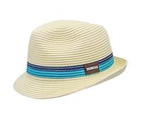 CHILLOUTS Fort Myers Panama, 33 Crème/Bleu, M Homme