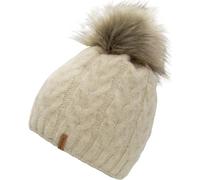 CHILLOUTS Flora Hat - Bobble Hat - Natural - OneSize - Made in Europe