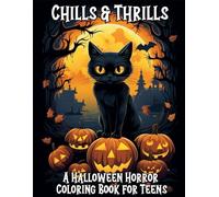 Chills & Thrills: Halloween Creatures for Teens to Color