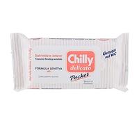 Chilly De Poche Délicat Lingettes Intime Formule Apaisante 12 Pièces
