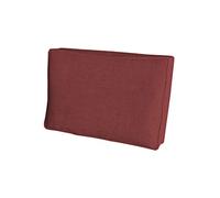 chilly pilley Coussin De Palette EU Coussin D'assise Dossier Mousse Froide Flocons De Mousse Rembourrage Plusieurs Tailles Et Couleurs (Coussins Latéraux 60x40x12cm, Rouge Foncé)