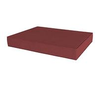 chilly pilley Coussin De Palette EU Coussin D'assise Dossier Mousse Froide Flocons De Mousse Rembourrage Plusieurs Tailles Et Couleurs (Coussin D'assise 120x60x15cm, Rouge Foncé)