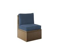 chilly pilley Coussin De Palette EU Coussin De Siège Coussin De Jardin Housse Amovible Et Lavable (70x80x10, Bleu)