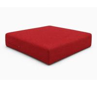 chilly pilley® Coussins De Meubles en Rotin, Coussins De Jardin, Coussins D'assise, Plusieurs Tailles Et Plusieurs Couleurs 50x60x10, Rouge